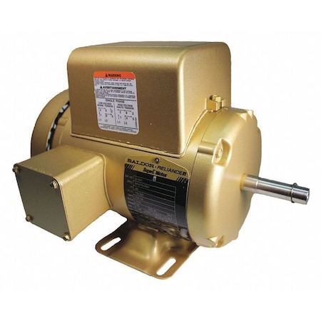 Baldor-Reliance Capacitor-Start/Run General Purpose Motor, 1/3 hp HP, 115/230V AC Voltage, 56 Frame EL3501