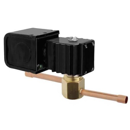 Parker Refrigeration Solenoid Valve, 650 psi, ODF R12E22