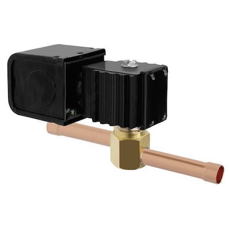 Parker Refrigeration Solenoid Valve, 500 psi, ODF R16E33