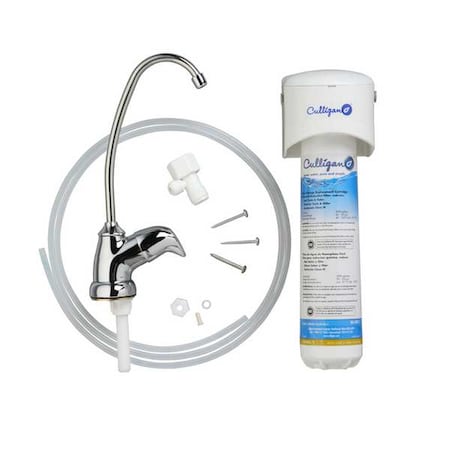 Culligan Water Filter System, 0.5 gpm, 5 Micron, 12 3/4 in H US-EZ-1
