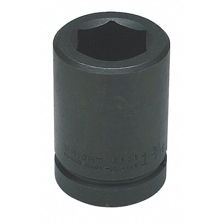 WRIGHT TOOL 1 in Drive Impact Socket 1 5/16 in Size, 6 Deep Socket, black oxide 8942