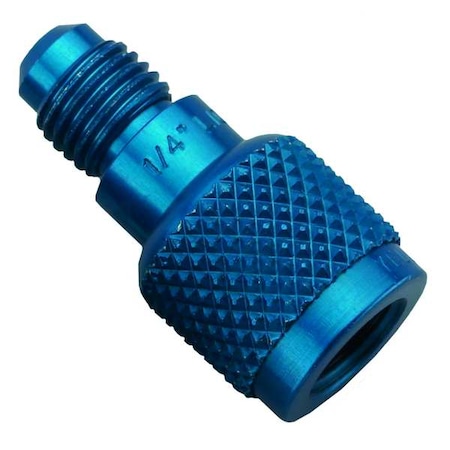 Yellow Jacket Liquid Charging Adapter, 1/4In MxF 41123