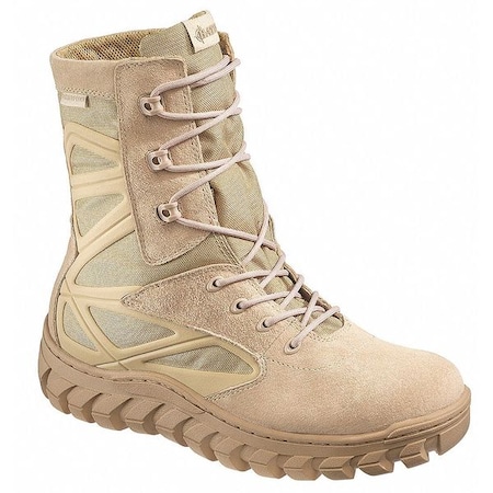 Bates Tactical Boots, Mens, 8M, Desert, PR E06118