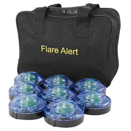 FLAREALERT LED Road Flare Kit, 1 Watt, Blue B8BBP2ONLY