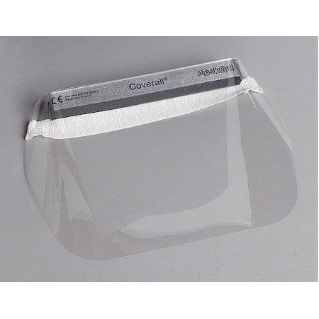 Alpha Pro Tech Disposable Face Shield Assembly, Clear Visor, Polyester, Anti-Fog Lens 2807