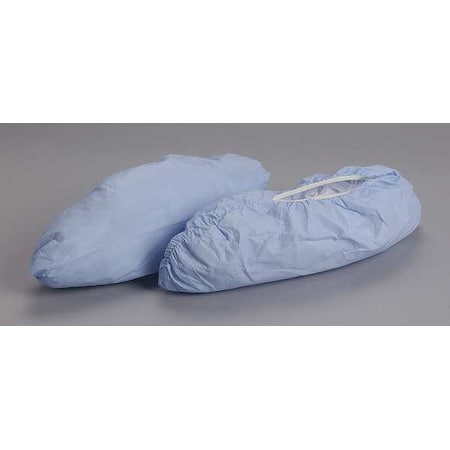 Alpha Pro Tech Disposable Shoe Covers, Polyethylene, Polypropylene, Blue, Slip Resistant Sole: Yes , 2XL SH-91184-B