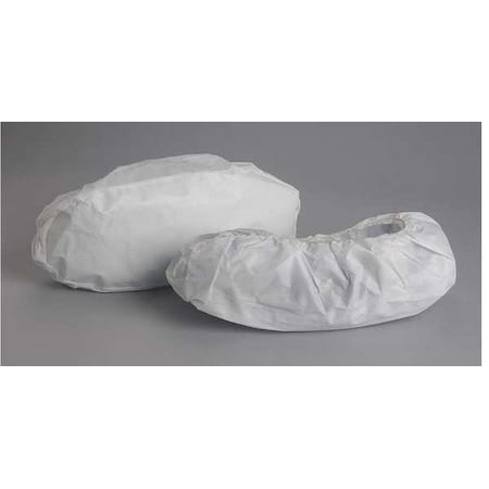 ALPHA PRO TECH Critical Cover® MaxGrip® Shoe Covers, Anti-Skid Sole, XL, White, PK200 SH-E1W13-BH