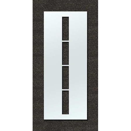 Rae Airport Pavement Stencil, Letter, 144 in Character Height, Highway Gothic Font, Clear, 1 Pieces STL-108-F144I