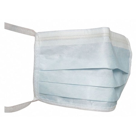 Dupont Disposable Procedural Face Mask, Universal, Blue, PK300 IC7310BU0003000B