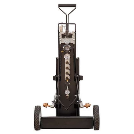 Air Systems Intl Air Cylinder Cart, 2 Cylinders, 4500 psi MP-4R