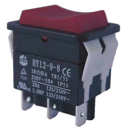 Power First Rocker Switch, SPDT, 3 Connections 29FG24 | Zoro