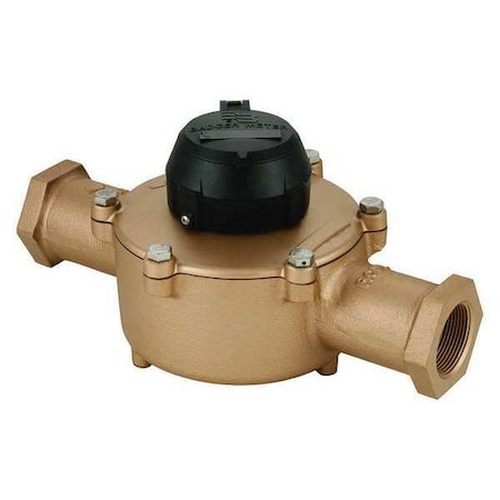 Badger Flowmeter, 120gpm, 150psi, 12-5/8 in. 103-2283