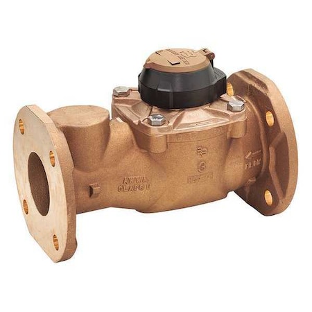 Badger Flowmeter, 4 Bolt, 310 gpm, 3 in. NPT RT-0300BRNPNSX-TS-GAXX