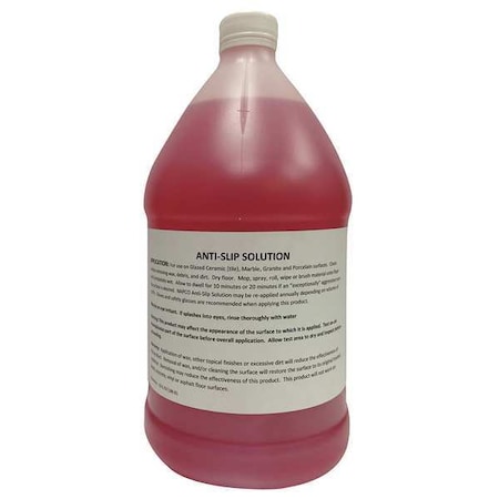 Napco 3 gal Anti-Slip Solution, Pink NPC-ANSLP-SOL-3