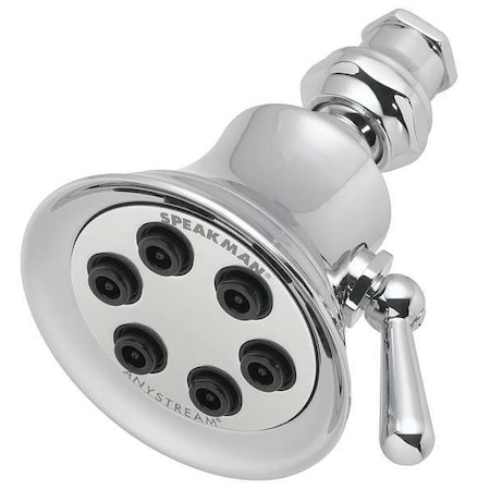Speakman wall, Shower Head, Polished Chrome, Wall S-2254