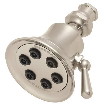 Speakman wall, Shower Head, Brushed Nickel, Wall S-2254-BN