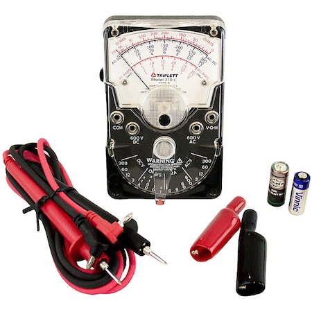 Triplett VOM, 600V, Polarity Reversing Switch, 0.6A 3022