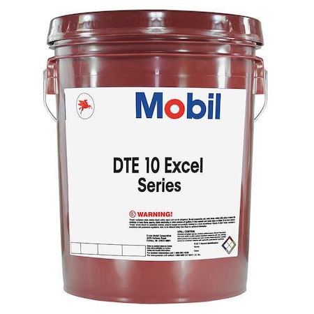 Mobil 5 gal Pail, Hydraulic Oil, 15 ISO Viscosity, 5 SAE 126494