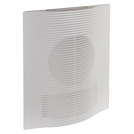 Qmark Recessed Electric Wall-Mount Heater, Recessed or Surface, 900 to 1800 W, 120V AC, White SSAR1802