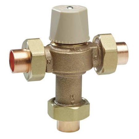 Watts Thermostatic Mixing Valve, 1 in. LFMMV-M1-US