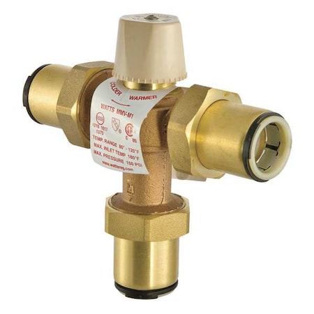 Watts Thermostatic Mixing Valve, 3/4 in. LFMMV-M1-QC