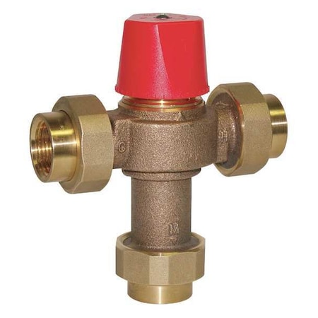 Watts Thermostatic Mixing Valve, 1 in. LF1170-M2-UT