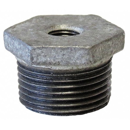 ANVIL 1-1/2" MNPT x 3/4" FNPT Galvanized Hex Bushing 0319907481