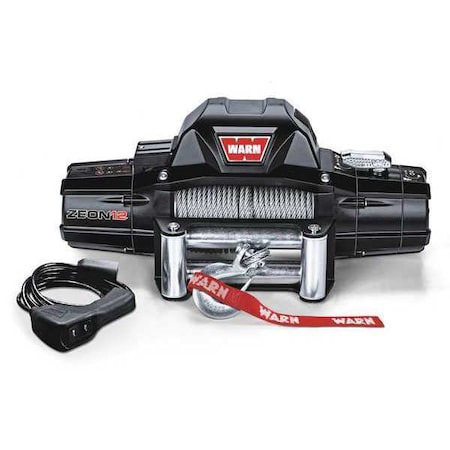 Warn Electric Winch, HP, 12VDC ZEON 12