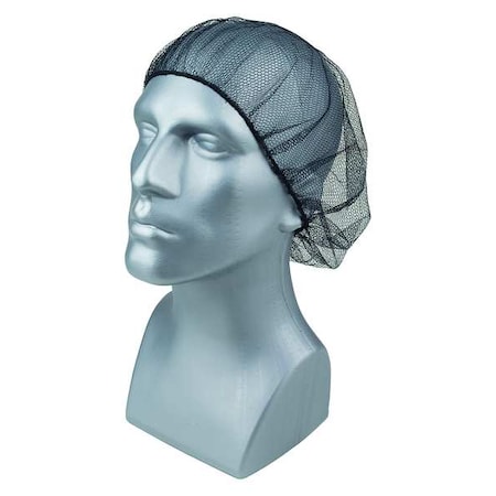 Condor Hairnet, Nylon, 28 in Dia., Black, XL, 144 PK 29JW50
