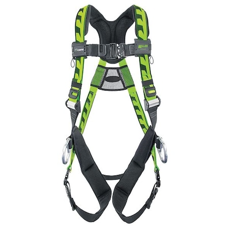 Miller AirCore(TM) Full Body Harness, L/XL, 400 lb., Quick-Connect Chest/ Quick-Connect Leg Straps ACA-QC-D/UGN