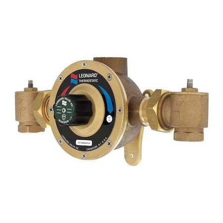 Leonard Valve Mixing Valve, Lead Free Bronze, 86 gpm XL-150-LF-BDT