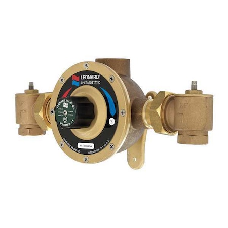Leonard Valve Mixing Valve, Lead Free Bronze, 79 gpm LV-983-LF-RF