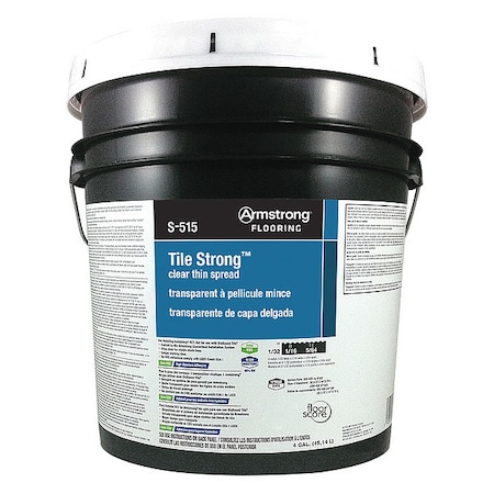 Armstrong Epoxy Adhesive, Tile Strong Series, Gray, 4 gal, Dual-Cartridge 00515418