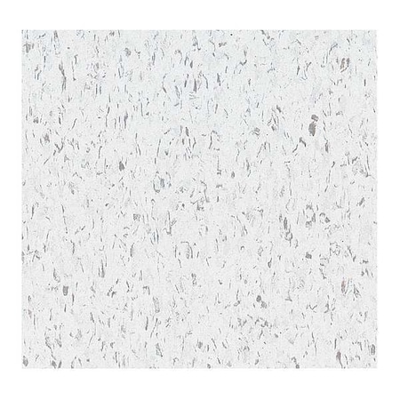 Armstrong Vinyl Composition Tile, 45sq ft, Cool Whte, PK45 51899031