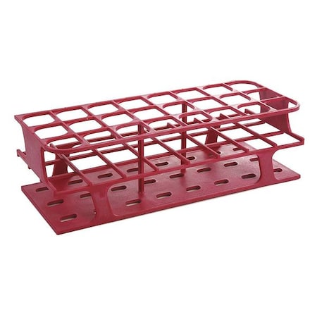 Heathrow Scientific ONERACK Test Tube Rack, Slots 24x30mm, Magenta, PK8 HS27515D
