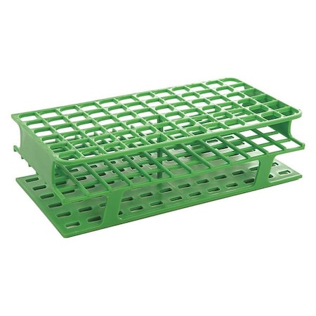 Heathrow Scientific ONERACK Test Tube Rack, Slots 72x16mm, Green, PK8 HS27552C