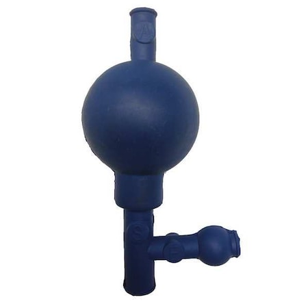 Heathrow Scientific Pipette, Rubber, Blue HS20632C