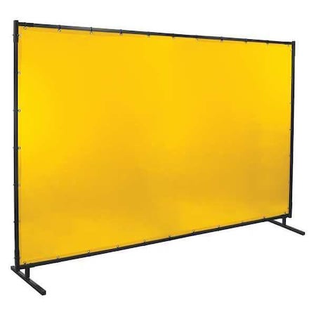Steiner Welding Screen, Transparent Vinyl, 10 ft. W., 6 ft. H., 13 oz/sq yd, 150 Degrees F Withstand Temp. 534HD-6X10
