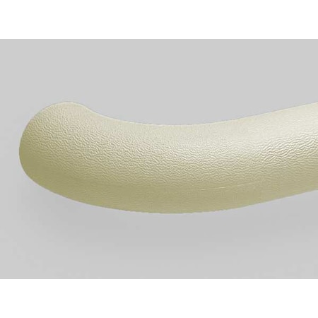 Pawling Left Handrail Return, Ivory, 3In. BRL-1225-0-2