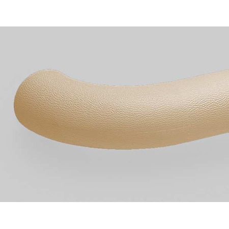 Pawling Handrail Return, Left, Tan, Vinyl BRL-1225-0-3