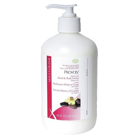 Provon Moisturizing Hand & Body Lotion, 16oz Pump Bottle, PK12 4235-12