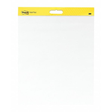 20" x 23" Plain White Easel Pad 2pk.