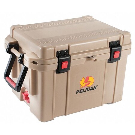 Pelican Marine Chest Cooler, 45 qt., Tan 45QT