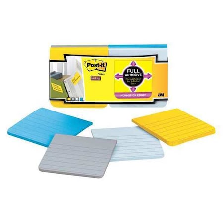 Post-It Full Adhesive Sticky Notes, 3x3, PK12 F330-12SSAL