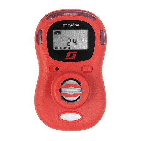 3M Scott Single Gas Detector, H2S, 1 to 100 ppm, Red 20002626