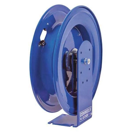 Coxreels E-HPL-130 Spring Rewind Enclosed Cabinet Hose Reel for Grease: 1/4 I.D., 30' Hose, Less Hose, 5000 PSI