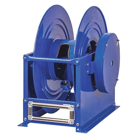 Coxreels Spring Return Hose Reel, 1 in Hose Diameter, 75 ft Length, 2,000 psi Max. Pressure SMPL-675