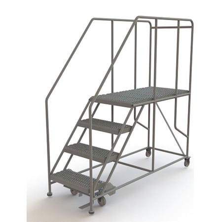 Tri-Arc Mobile Work Platform, 40 in H, 24 in W, 47 in D, Steel, 800 lb Load Capacity WLWP142448SL