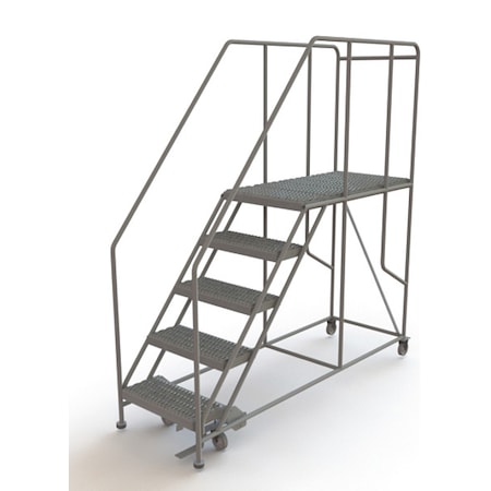 Tri-Arc Mobile Work Platform, 50 in H, 24 in W, 47 in D, Steel, 800 lb Load Capacity WLWP152448SL