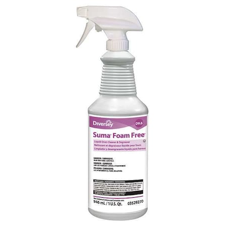 Diversey Oven/Grill Cleaner, 32 oz., Solvent, PK12 903529270